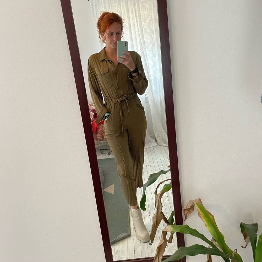BDG small Belted Coverall Jumpsuit